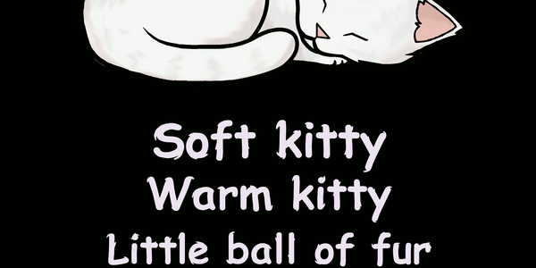Soft Kitty Tee Design by Cattoc_C