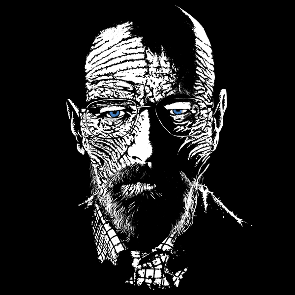 Mr White Walker Tee Design by Spicy Monocle