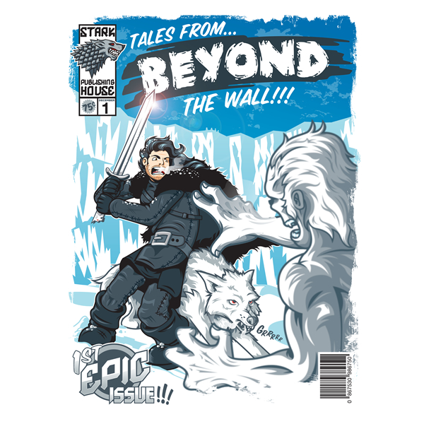 Tales From Beyond The Wall Tee Design by Atomic Rocket