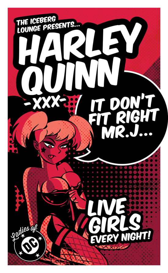 Ladies of DC Harley Quinn Art Print