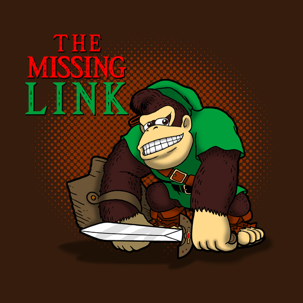 The Missing Link tee Design by Boggs Nicolas