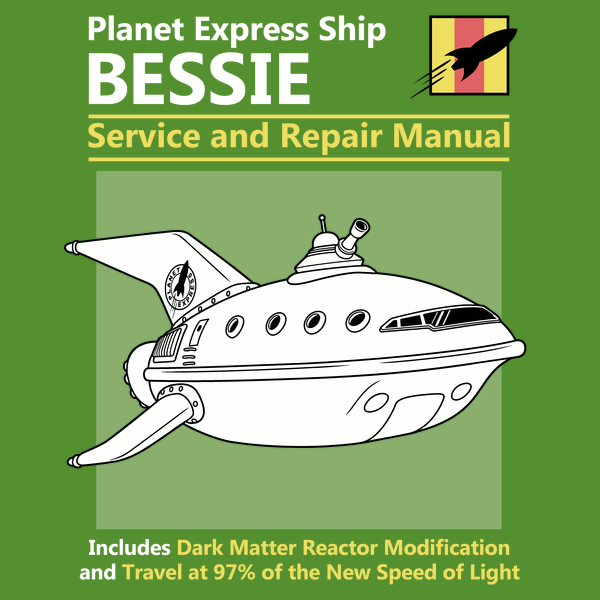 Bessie Service and Repair Manual Tee Design by ADHO 1982.