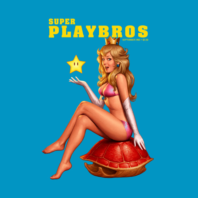 Super Playbros Tee Design by Moutchy.