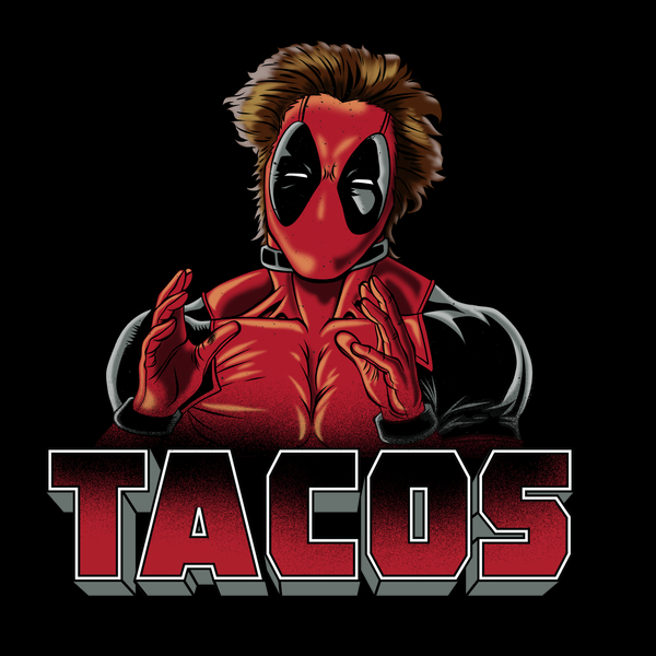 Tacos Tee Design by ZombieMedia.