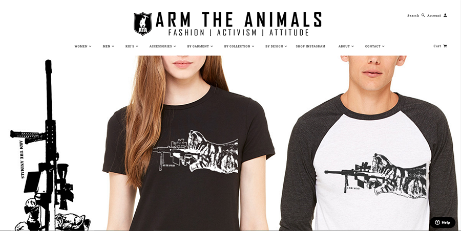 Arm The Animals Tee Brand