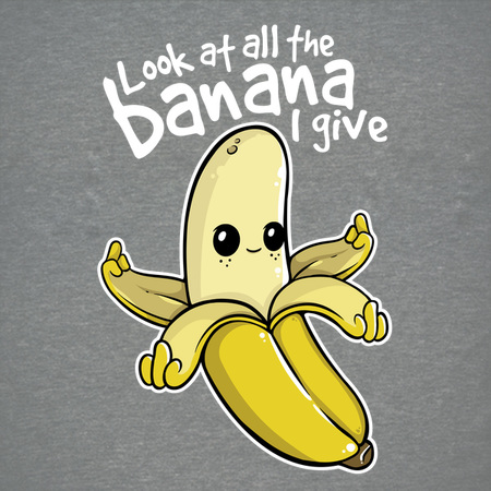 All the Banana Baseball T-shirt Design by NemiMakeit