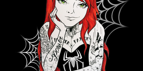 Rebel Mary Jane Tee Design by Lina Baby